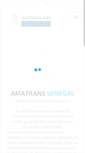 Mobile Screenshot of amatransenegal.com